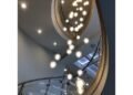 large entryway chandelier