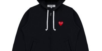CDG Play Comme des Garçons Zipper Hoodie