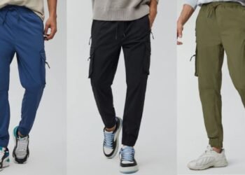 Cargo joggers for men