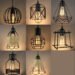 black pendant lamp shade