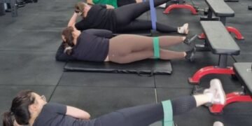 group fitness class