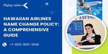 hawaiian airlines name change policy