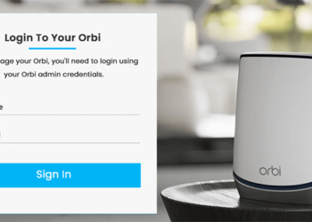 Orbi Router Login Interface