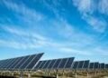 solar panels on the Mount Martha