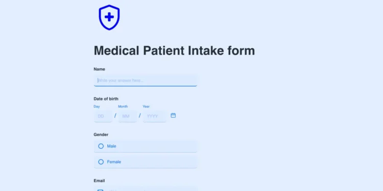 New Patient Intake Form