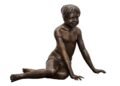 childrens bronze sculptures