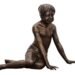 childrens bronze sculptures
