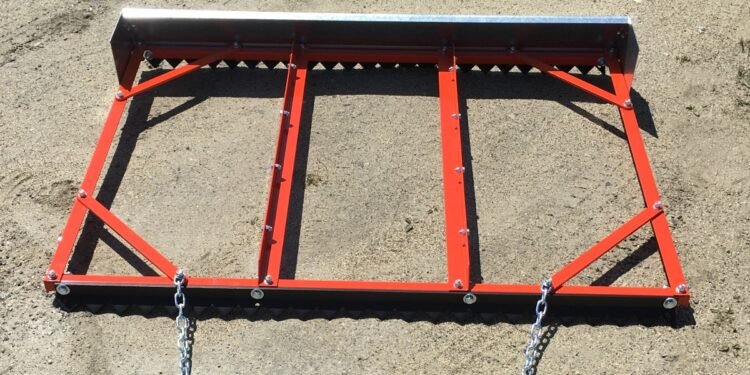 pull behind driveway grader