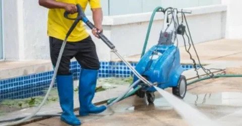 storefront pressure washing