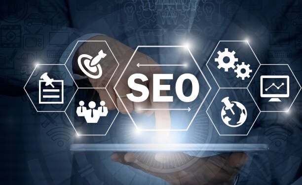 SEO or Search Engine Optimazation information being displayed