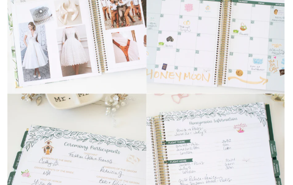 wedding planner book