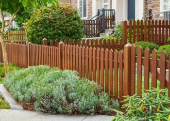 wood fence