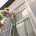 glass window installation